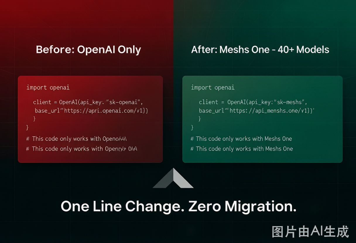 One Line Change — Before vs After